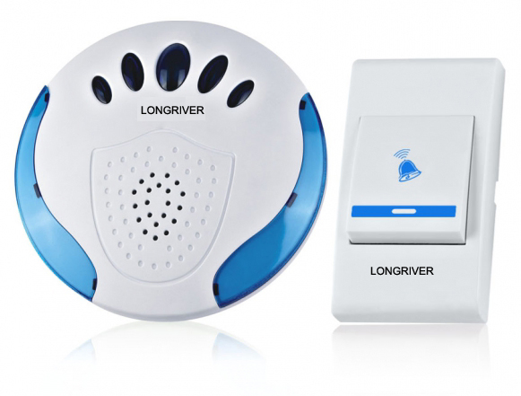 2 Color 100meters Remote Control Wireless Doorbell