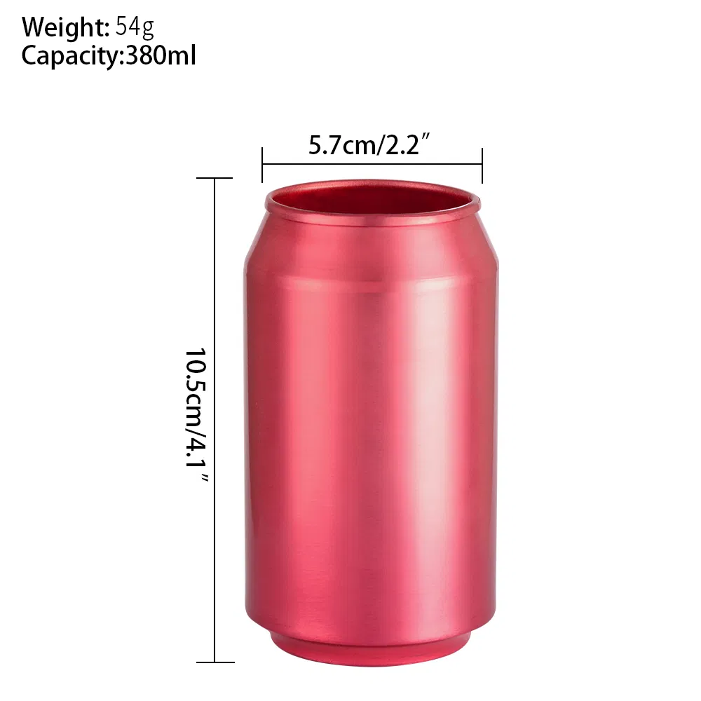 Custom Color Cock Can Shaped 350 Ml Aluminum Cup DIY Logo
