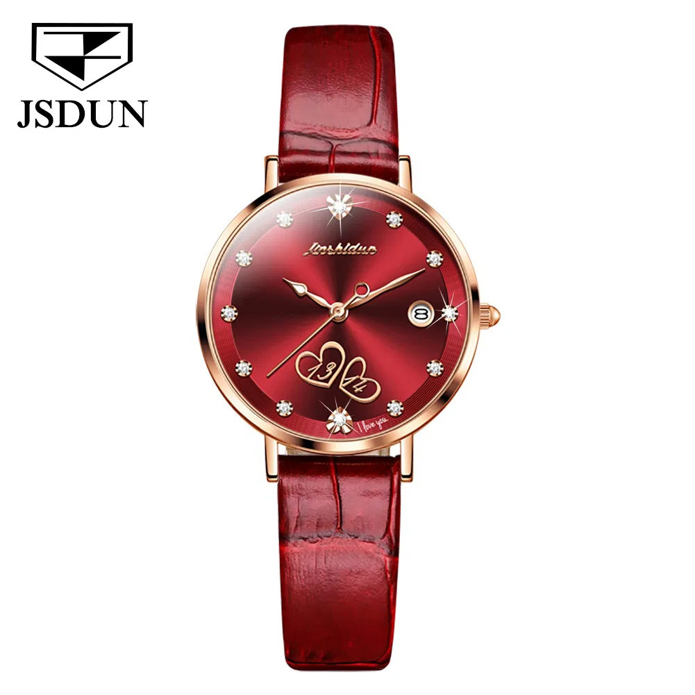 2024 New Hot Custom Logo 19 Year Watch Factory OEM Stock Jsdun 8825 Luxury Gift Watch