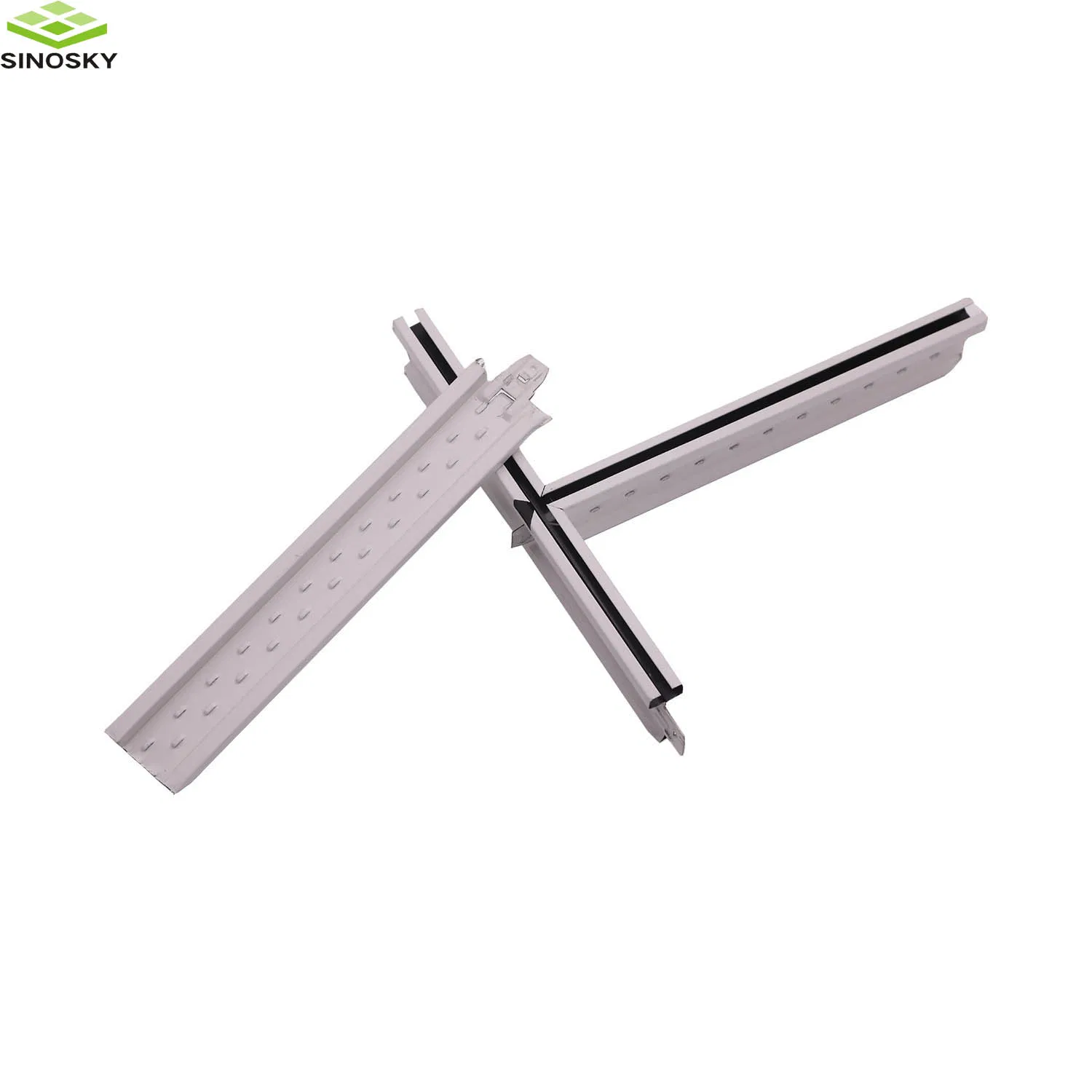 High Stability Interior Suspension Ceiling Tee Grid Metal Frame with Suspended Galvanized Ceiling T Grid