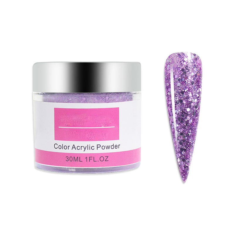 Wholesale Glitter 30ml Crystal Nail Acrylic Powder