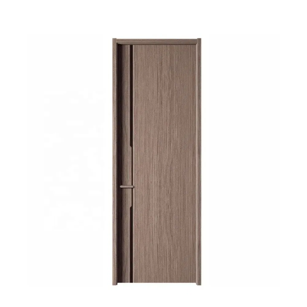 MDF Moulded Melamine Finished Surface Wooden Door Skin Panels for Office