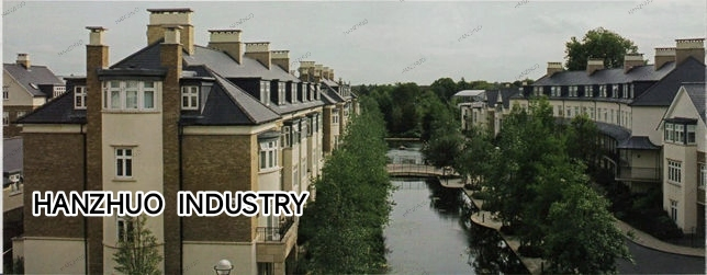 Synthetic Resin Slate Tile Ridge Terminal Stone Roof
