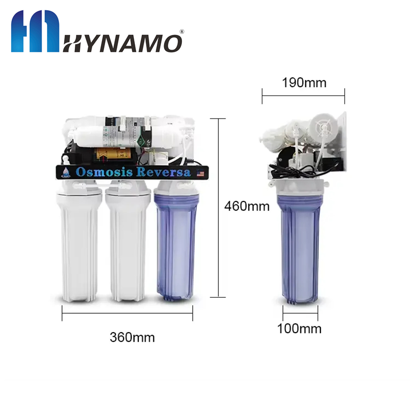 RO Water Purifier Water Dispenser with LED Touch Beverage Water Filtration Filter Commercial