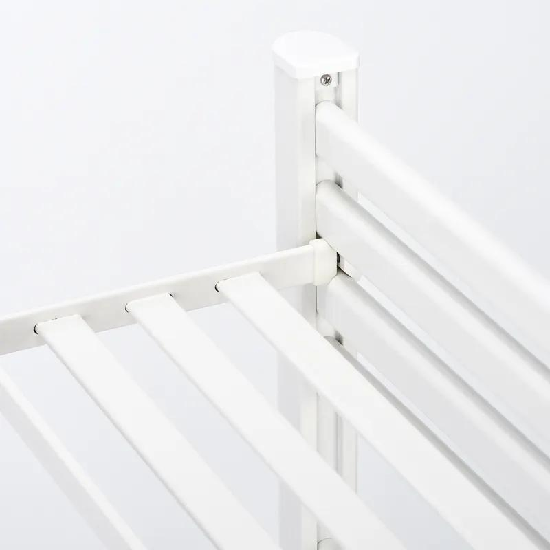 Aluminum Spray Painted Bathroom Electric Towel Radiators with White Color