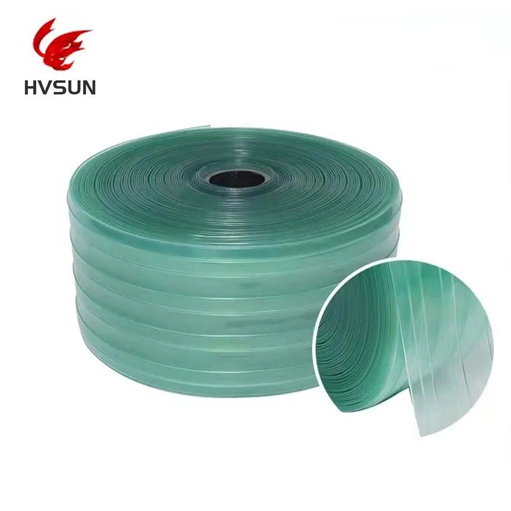Polar Grade Blue Clear PVC Strip Door Curtain Industrial Cold Storage Freezer Transparent Soft Plastic Air Curtain for Cold Room Low Temp Resistant