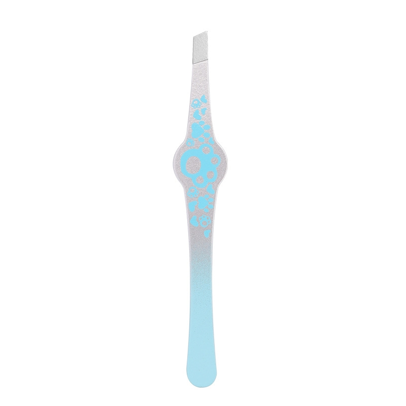 Gradient Spray-Painted Stainless Steel Tweezers (Eyebrow Tweezers)