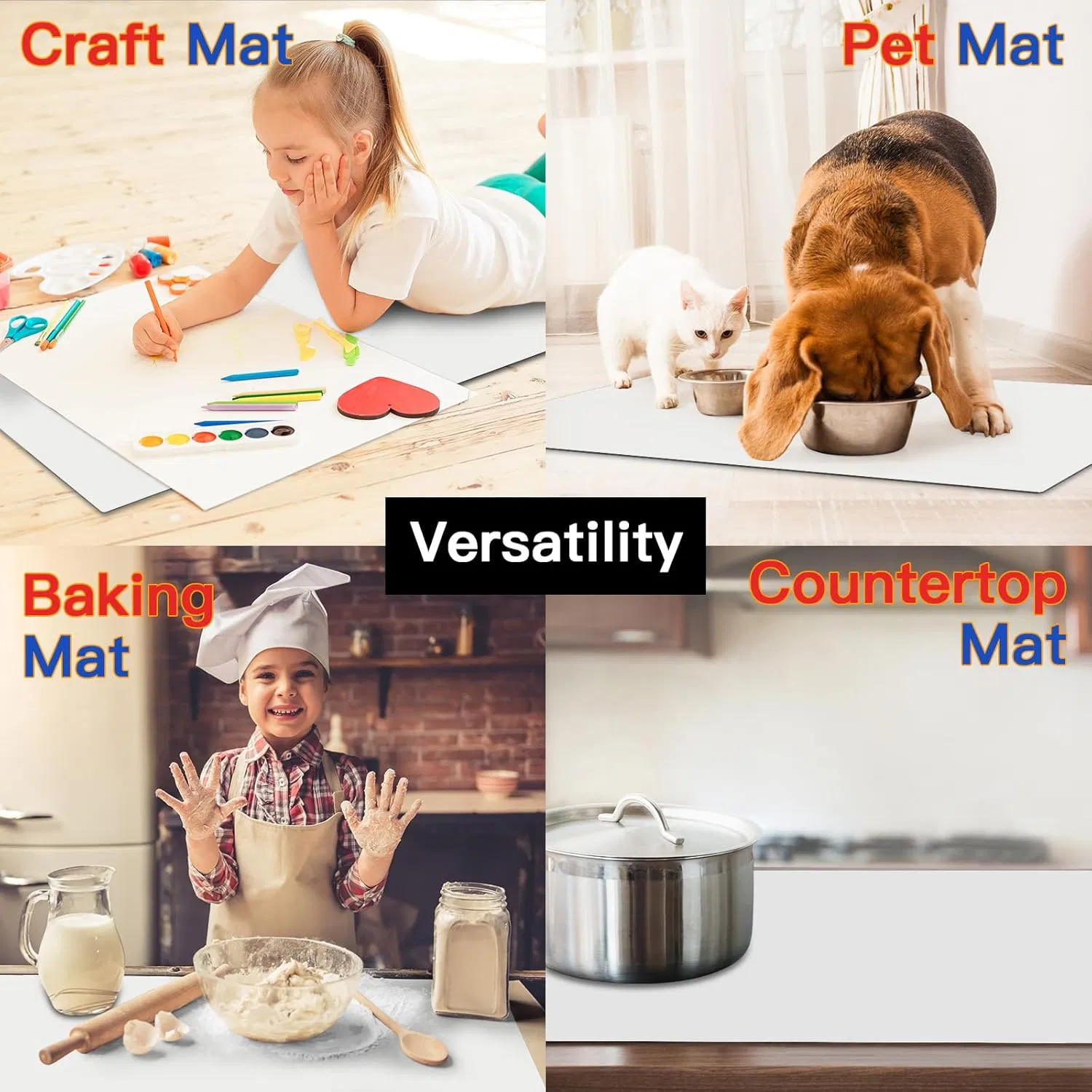 Силиконовые коврики для стола