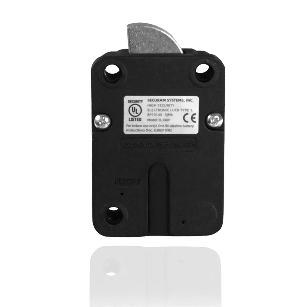 Lock Entrypad with Swing Bolt, Nickel, High Security Safe Lock