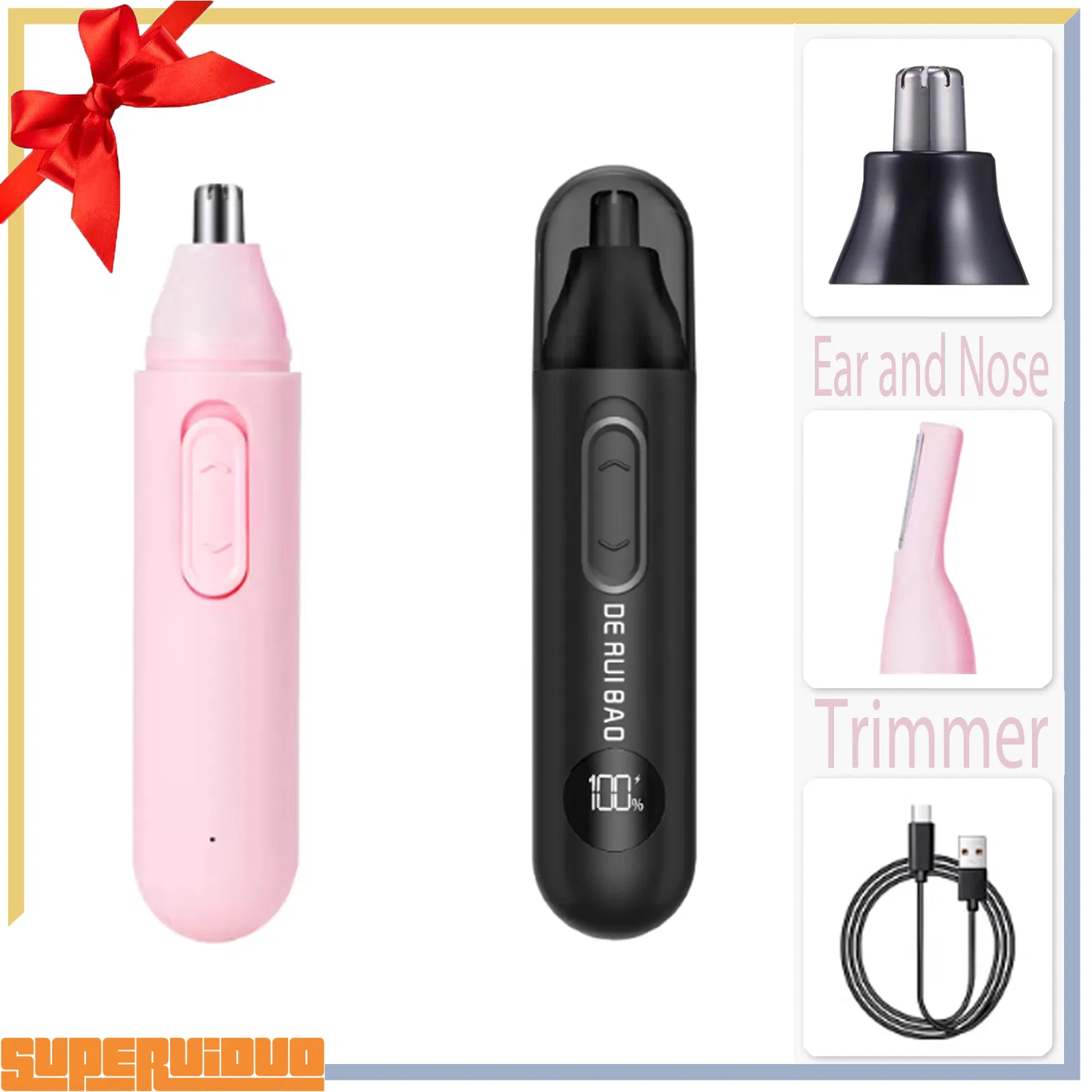 High Efficiency Grooming for Busy Pros Nose Hair Trimmer