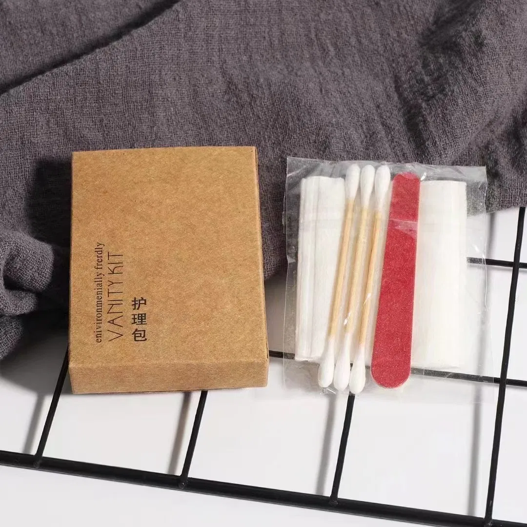 Kraft Paper Box Hotel Amenities/Eco Packing Hotel Toiletries