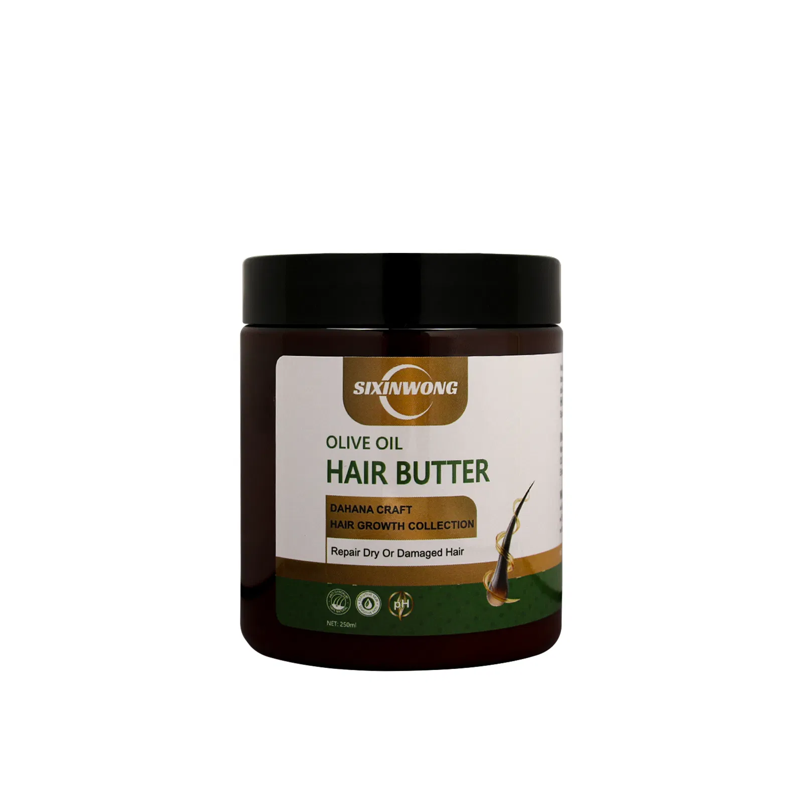 Beauty Skin Olive Oli Stimulates Hair Growth Nutrient-Rich Keratin Hair Butter