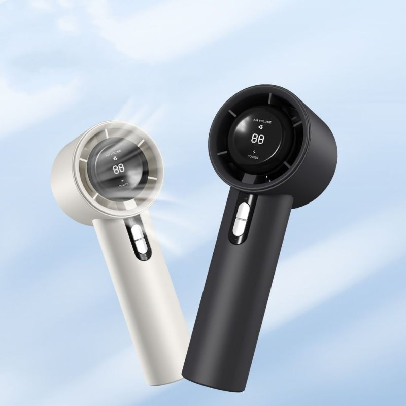 Portable Turbo USB Rechargeable High-Speed Electric Mini 100 Wind Speeds Cooling Fan