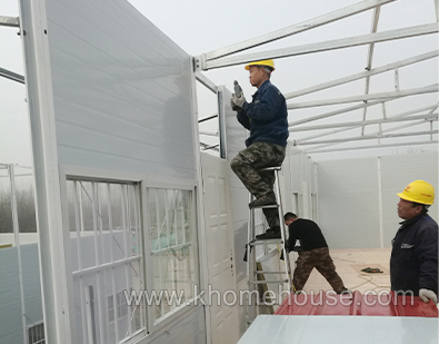 Insulated Panel Prefab Steel Home Modular Workforce Camps