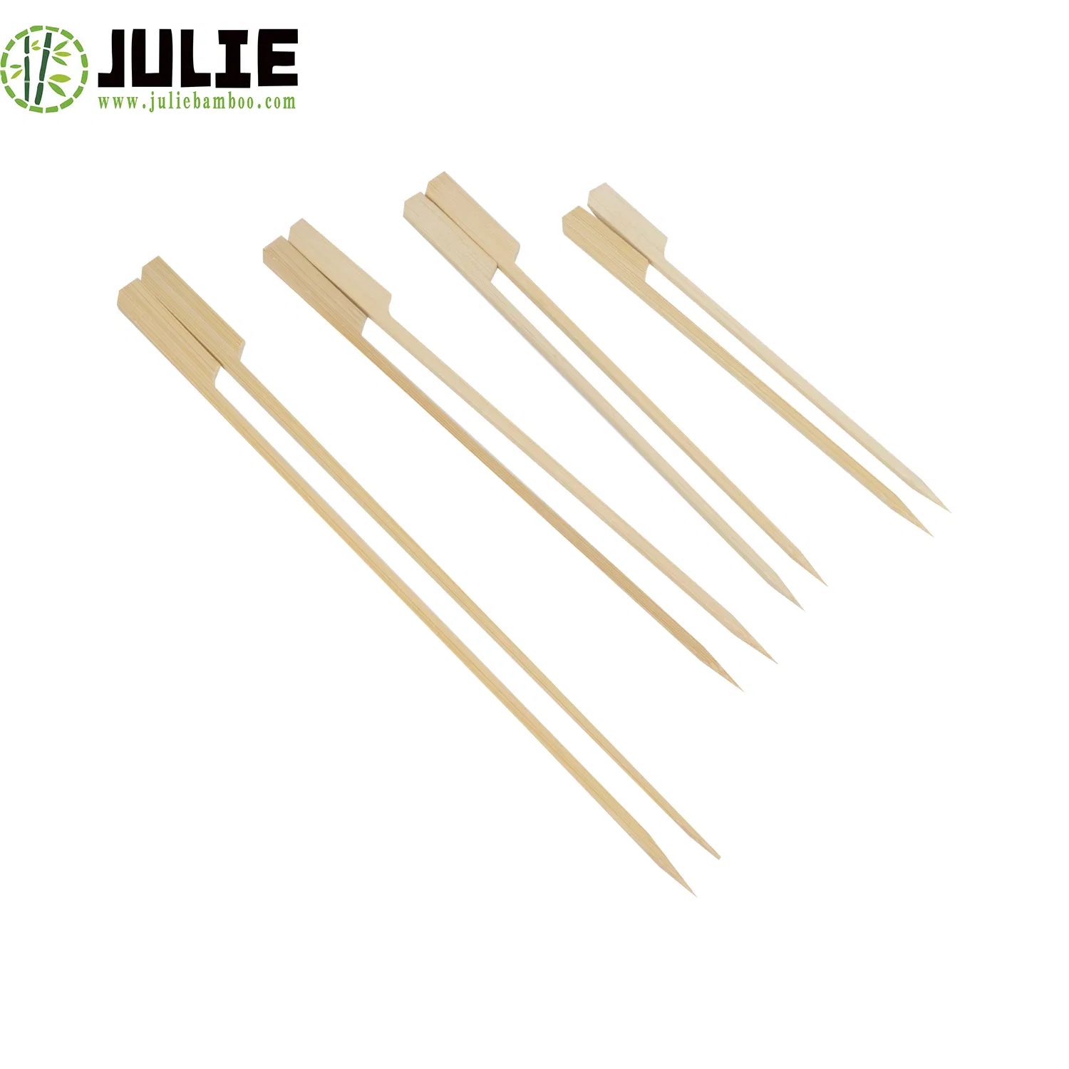 Food-Contacting Grade High Quality Paddle Skewer Gun Skewer BBQ Bamboo Skewer for Food Use