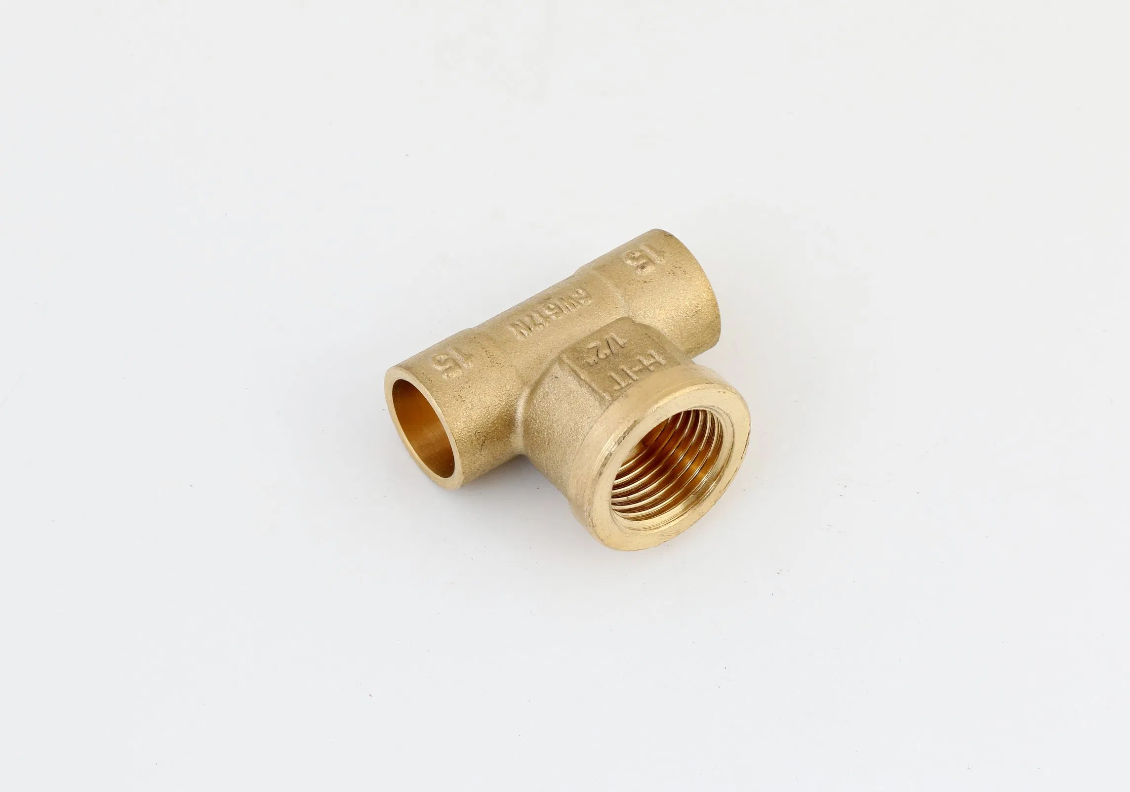 Brass Tee, F Thread Brass Pipe Fitting