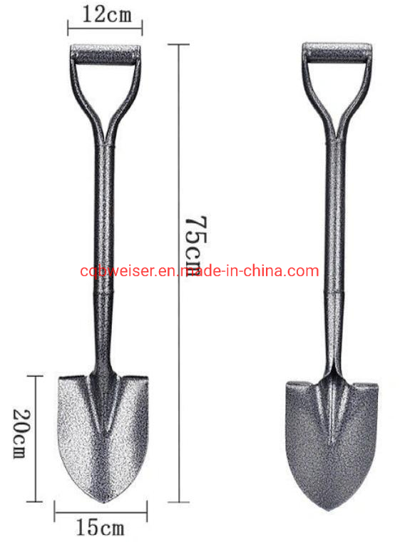 Carbon Steel Shovel Steel Handle Spades S501&S503y Garden Shovel