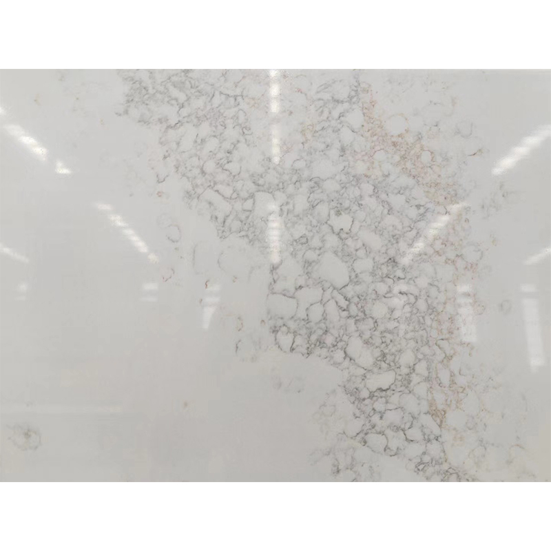 Engineered Stone Calacatta White Quartz Polished Big Slabs for Countertop/Worktop/Island Top/Table Top Price