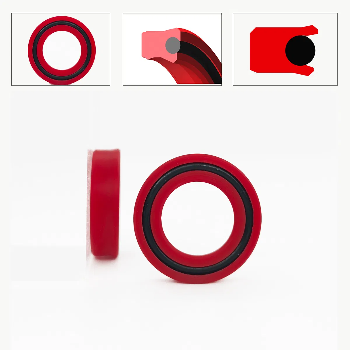 Premium Y Lip Piston Rod Seal for Hydraulic Cylinders