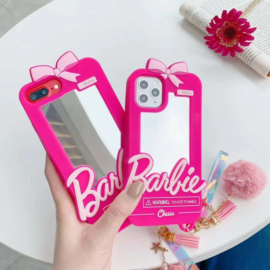 Силиконовый чехол с 3D зеркалом для iPhone