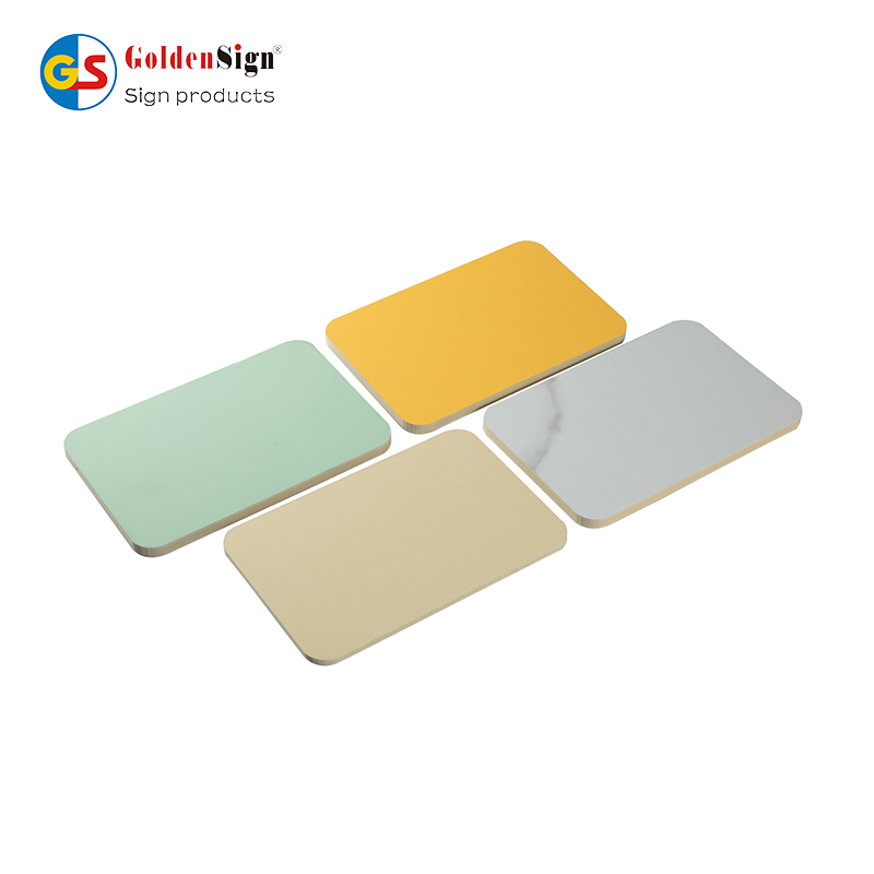 Goldensign 0.65density for 5mm Wood Color PVC Wall Panel