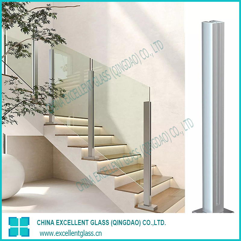 Excellent/Safety/Tempered/Outdoor Swimming Pool Railing/Stairs Railing/ Fencing/Railing Glass