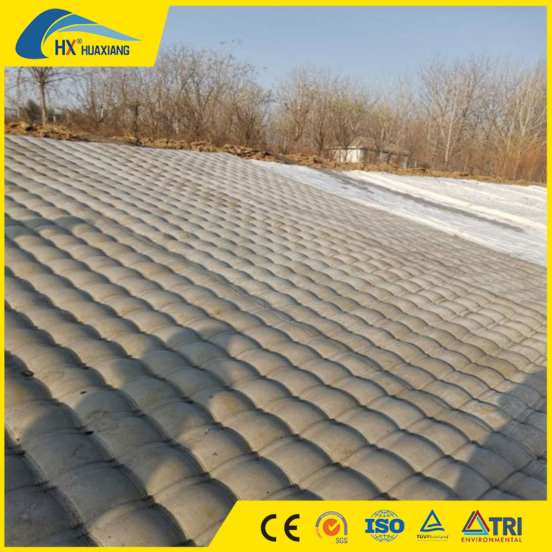 Fire Retardant and Flame-Retardant Friendly to Promote Vegetation Growth Fabric Formed Concrete