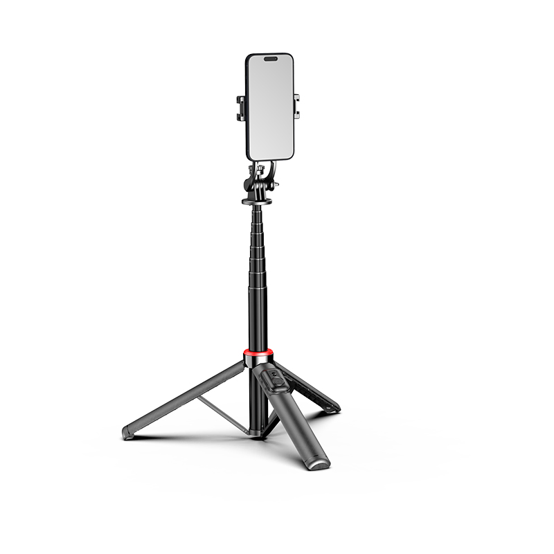 2025 New Arrival Magnetic Clip Detachable Selfie Stick Stable Tripod Remote Control Anti-Shake Bt Portable Handheld Stabilizer