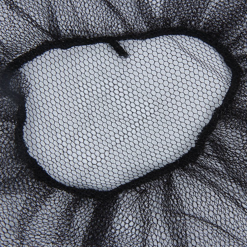 Wholesale Disposable Cap Nylon Mesh Breathable PP Cap Nonwoven Round Hairnet Cap En 13688