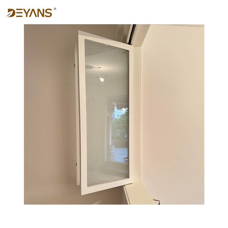 Hot Selling White Folding Window Aluminum Double Folding Window