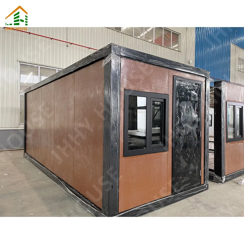 20FT Mobile Portable Outdoor City Folding Container House Cabin Shops for Carport