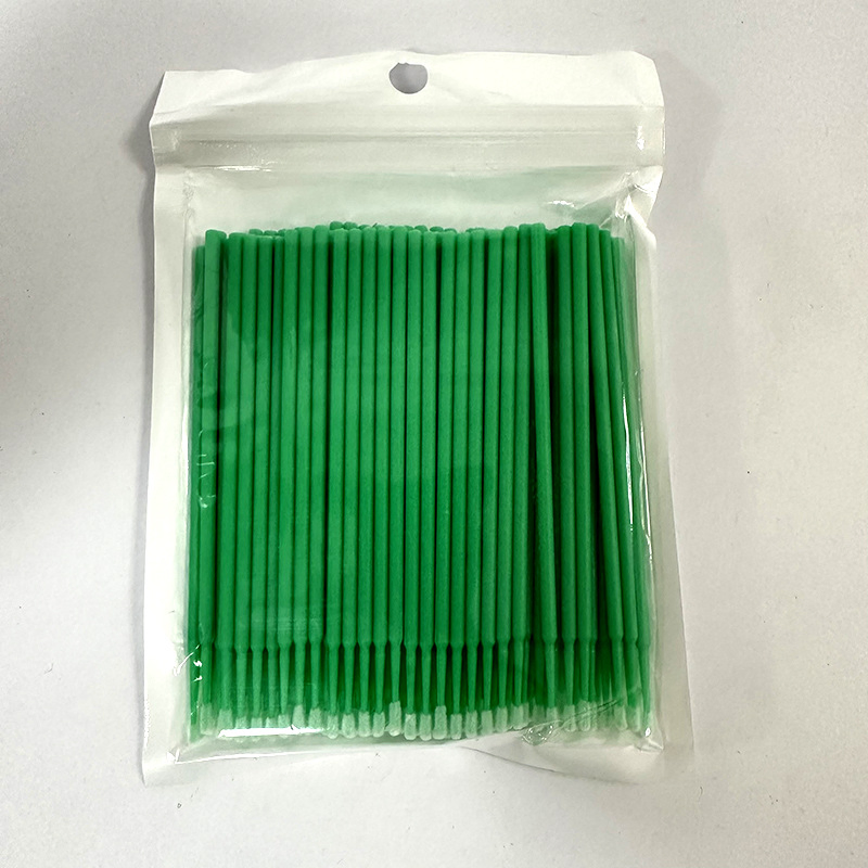New Design Wholesale Eyelash Extensions Disposable Cleaning Cotton Swab