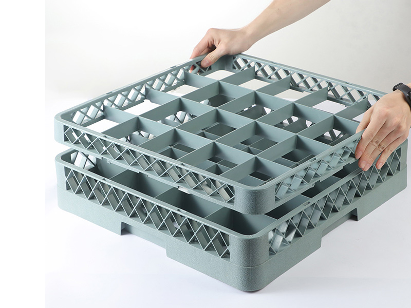 Durable Space-Saving Easy-Install Stable Plastic Kitchen-Grade Wine Glass Rack