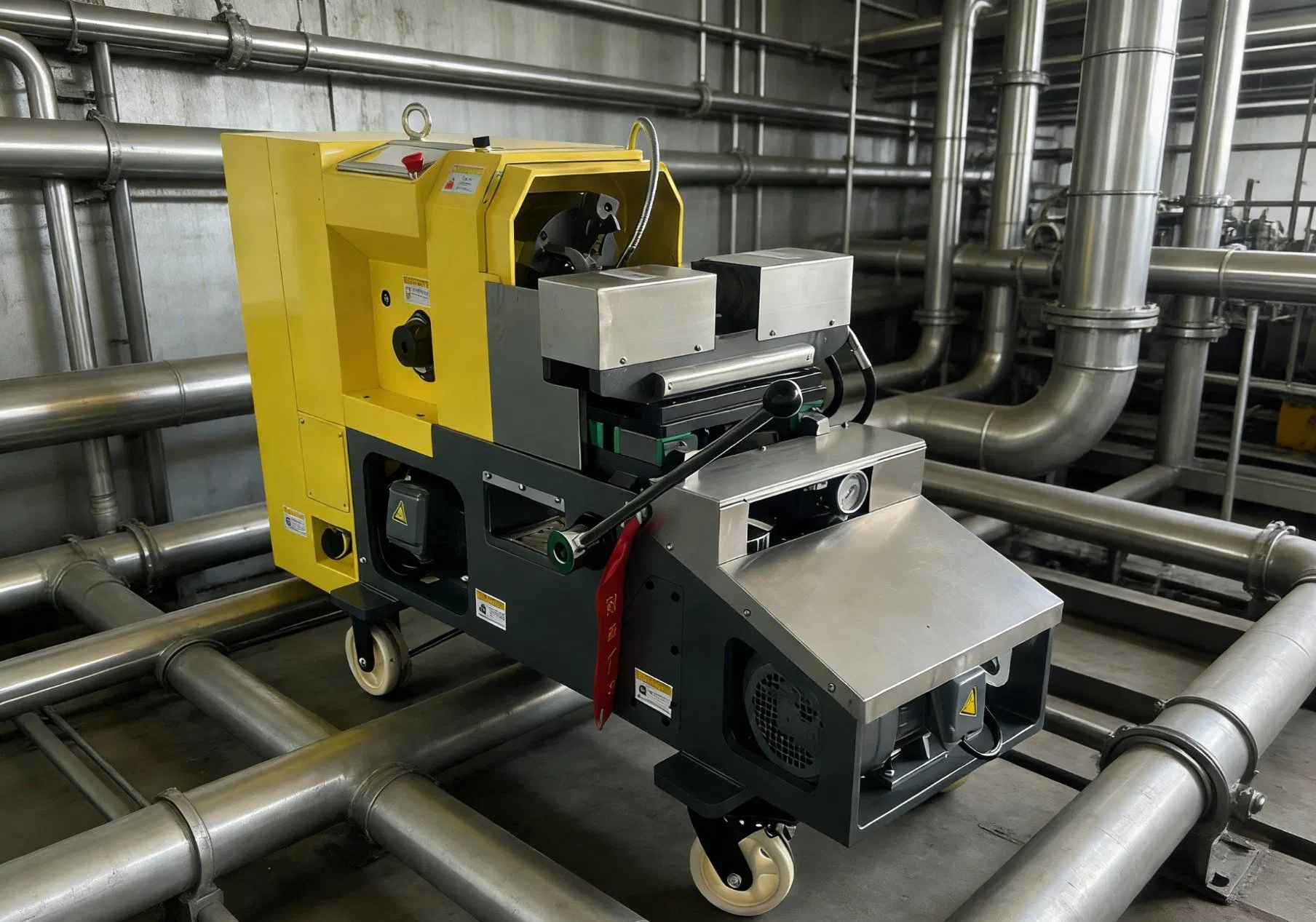 Reliable Threading Machine DN15-65 8 7kw Quick 5-10 Days Delivery