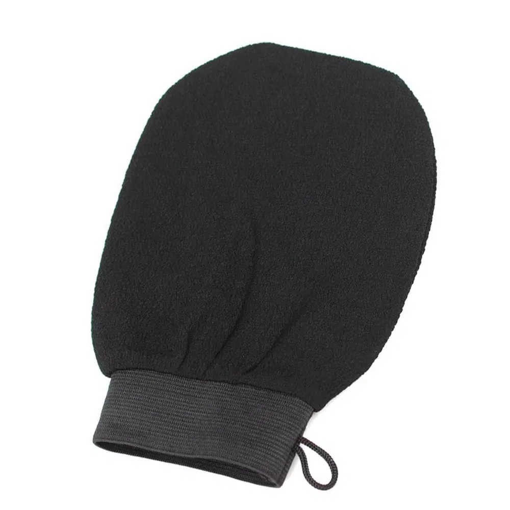 Peeling Shower Scrub 100% Viscose Fiber Black Turkish Exfoliating Glove