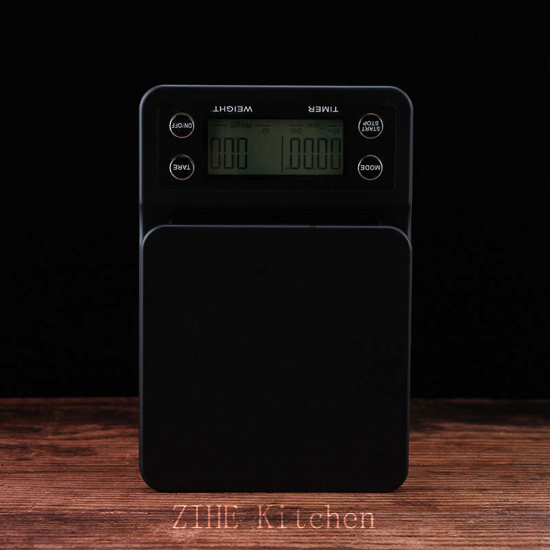 Timed Coffee Scale Electronic Scales Precise Kitchen Scale Baking Scale with Insulation