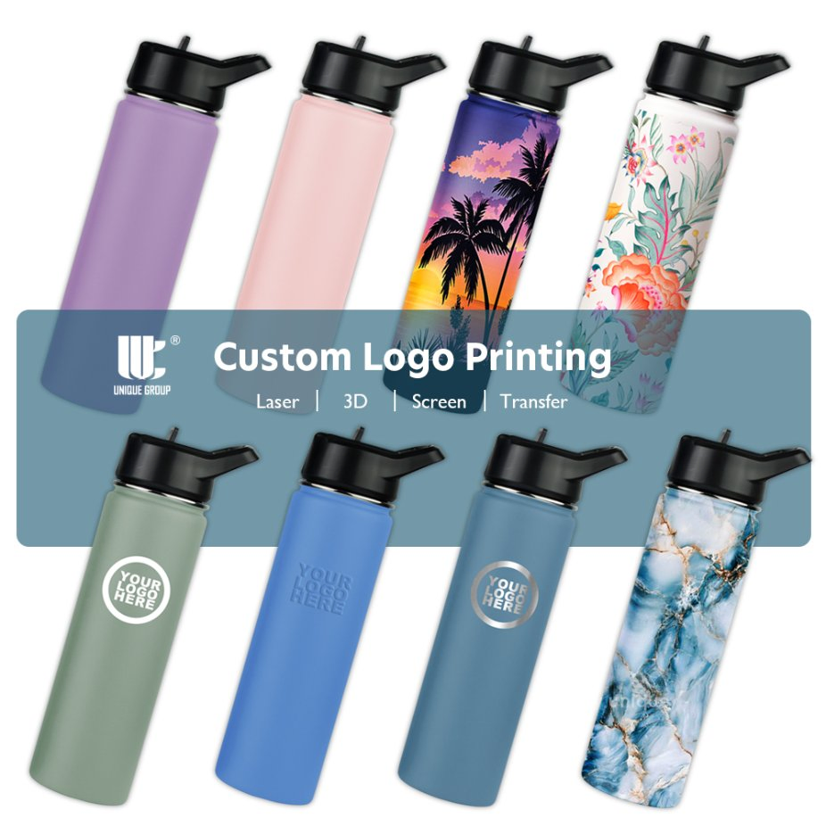 Термобутылка вакуумная спортивная 304 нержавеющая сталь