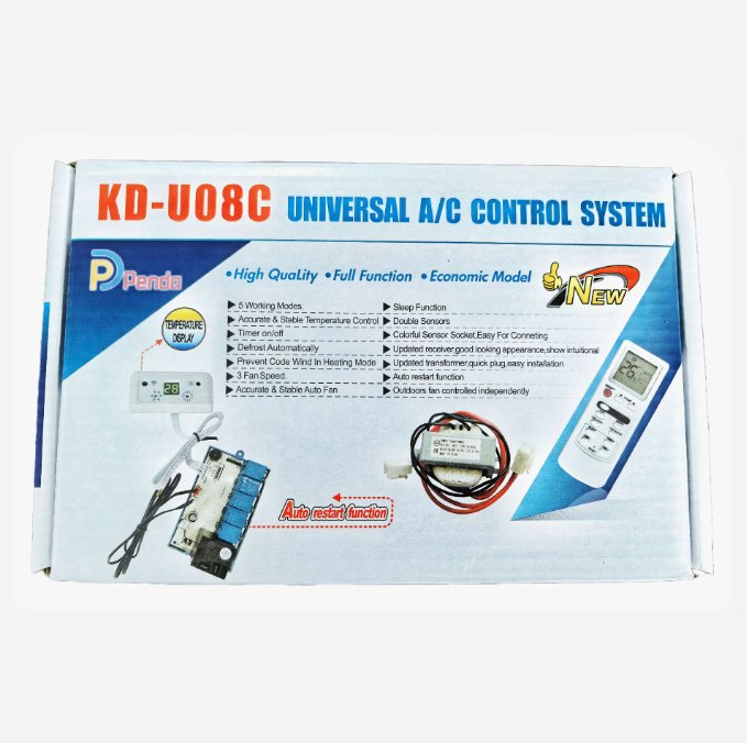Universal Air Conditioning Remote Control Board for Kd-U08c