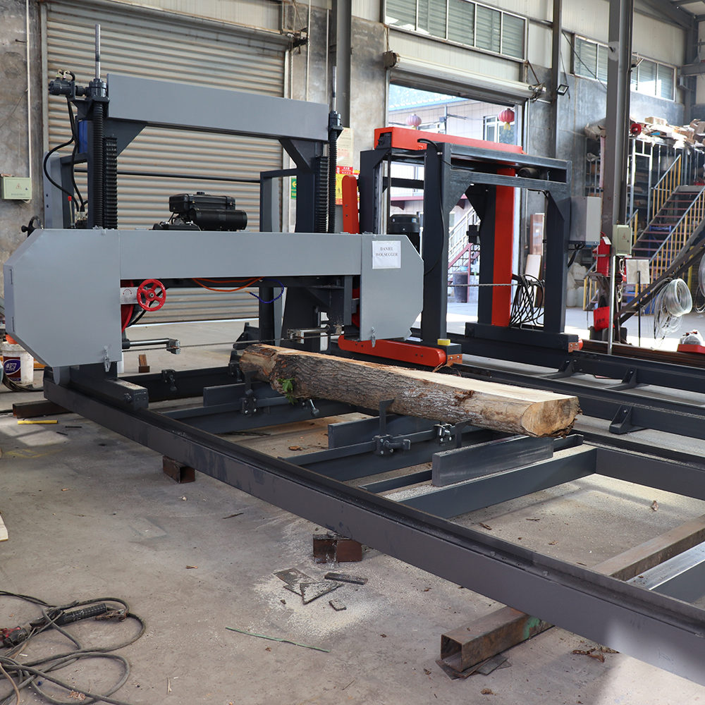 Ленточная пила портативная дизельная