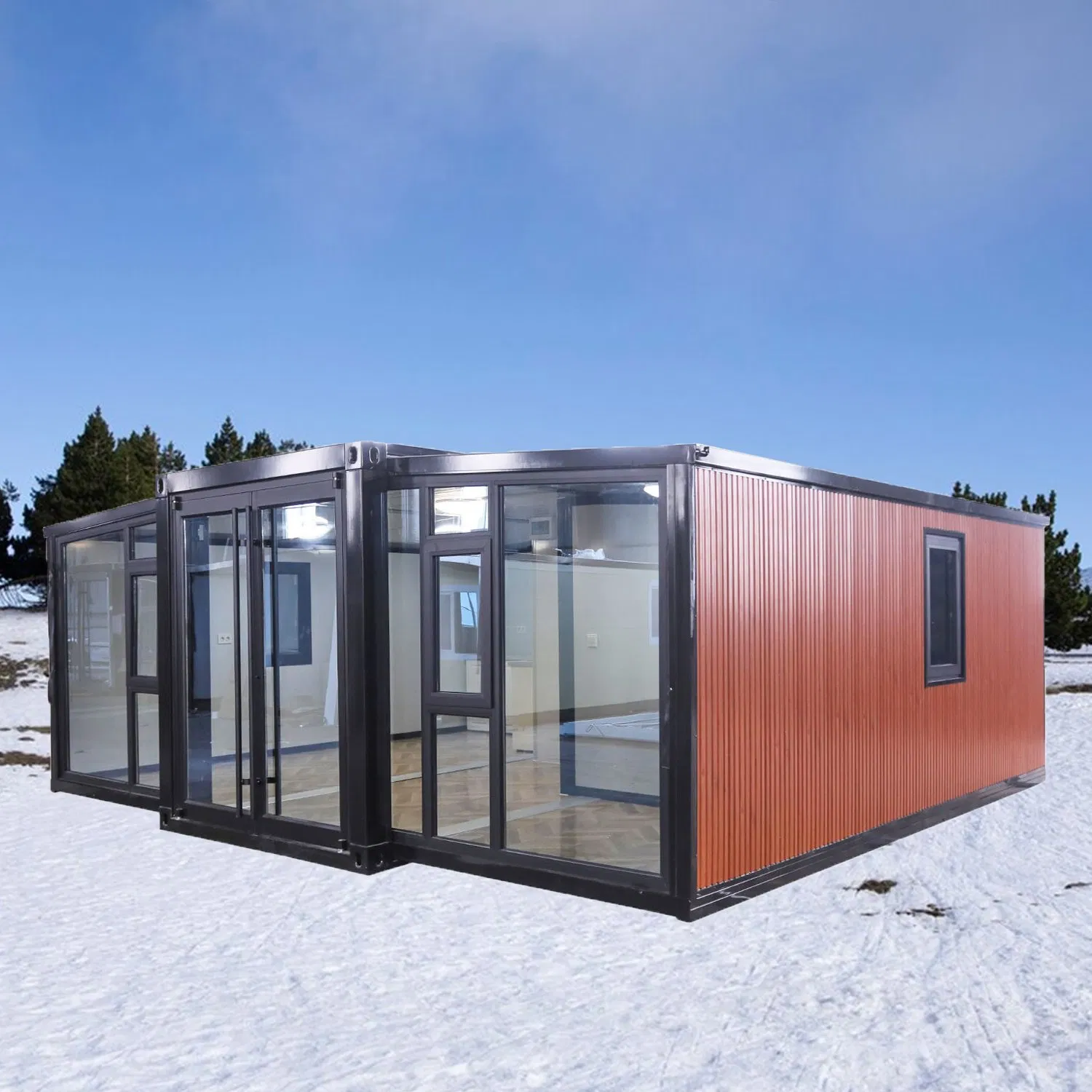 Movable Prefab House Wooden House Prefabricated House