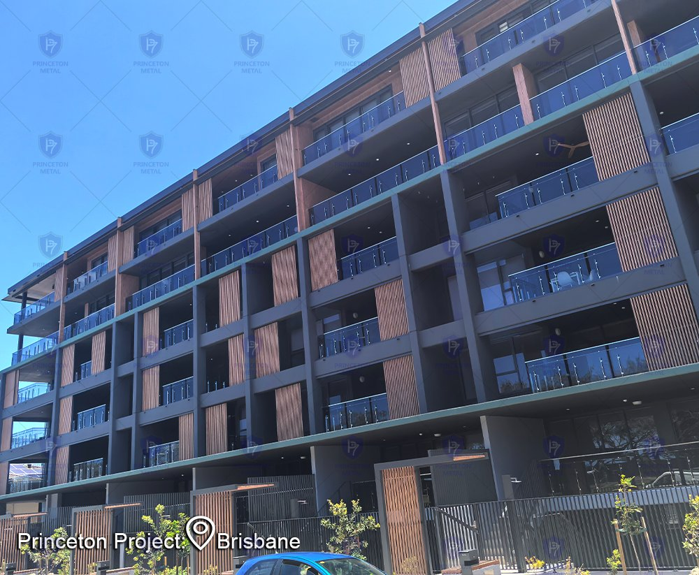 Project Building Wood Grain Cladding Wall Panel Aluminum Screen Batten for External Facades