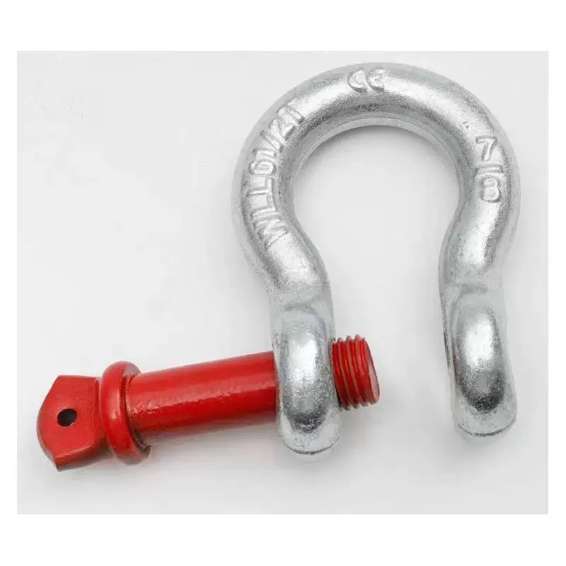 Hot Sale D Shape Industrial 36*24*12cm China 3/4 Shackles Tri-Circle Long Shackle