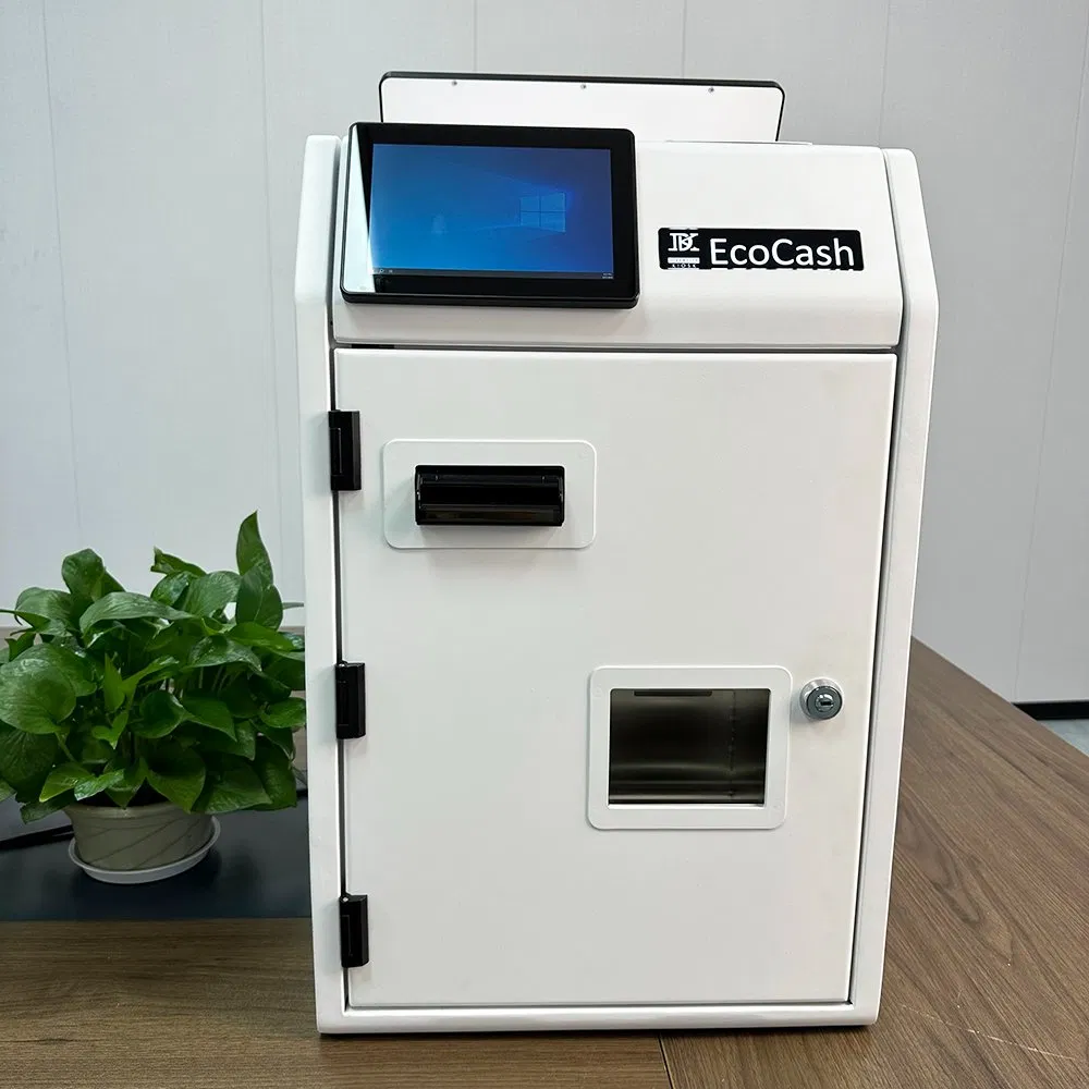 Ecocash Bills/Coins Accept and Change Smart Cash Machine Self Service Kiosks for Bakeries/Coffee/Cake Shops