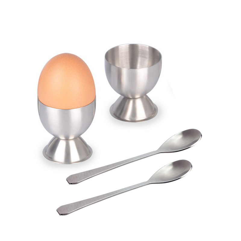 Stylish Stainless Steel Egg Cup for Japanese Cuisine and Dining