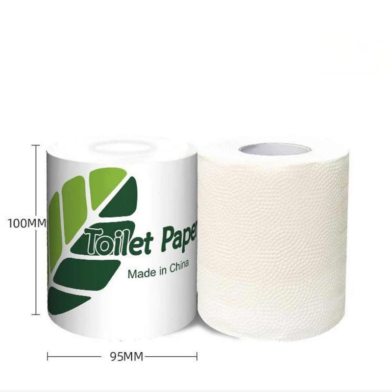 Household Napkin Toilet Paper Roll 2ply 100% Virgin Wood Pulp Bathroom Tissue