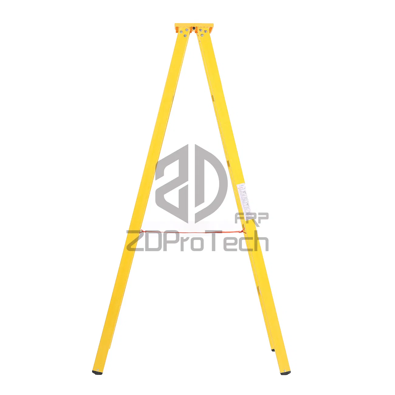 8 FT. Fiberglass Step Ladder with 300 Lbs. Load Capacity Type I Duty Rating