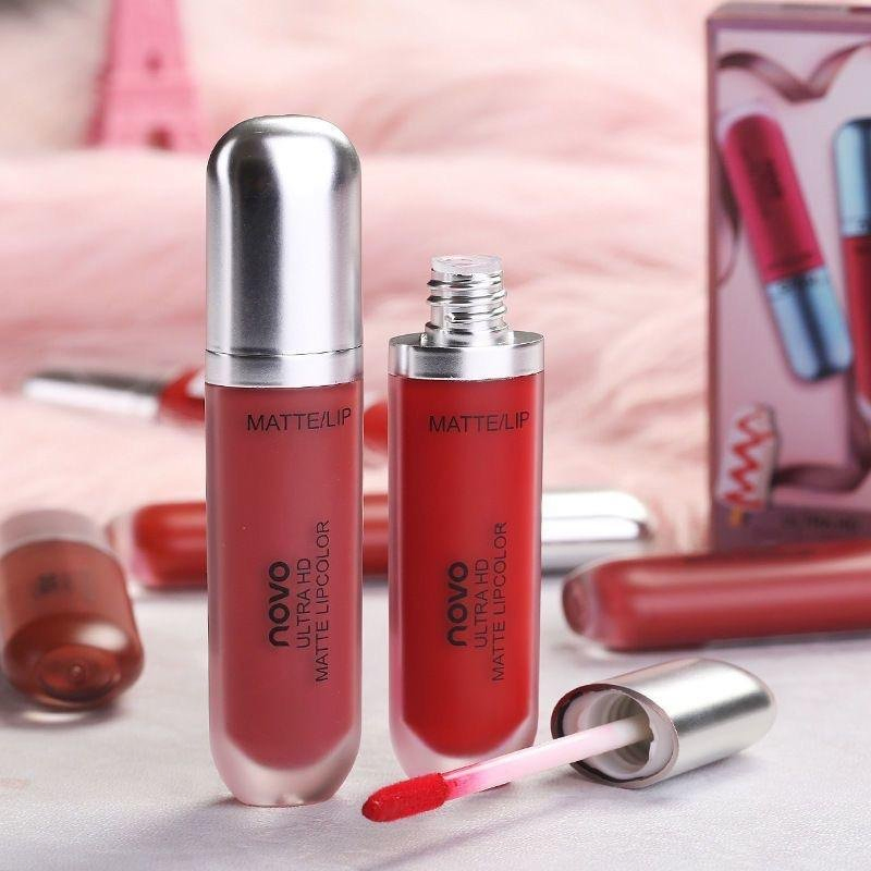 Wholesale Non-Sticky Cup Lasting Silky Velvet Matte Creamy Lip Gloss