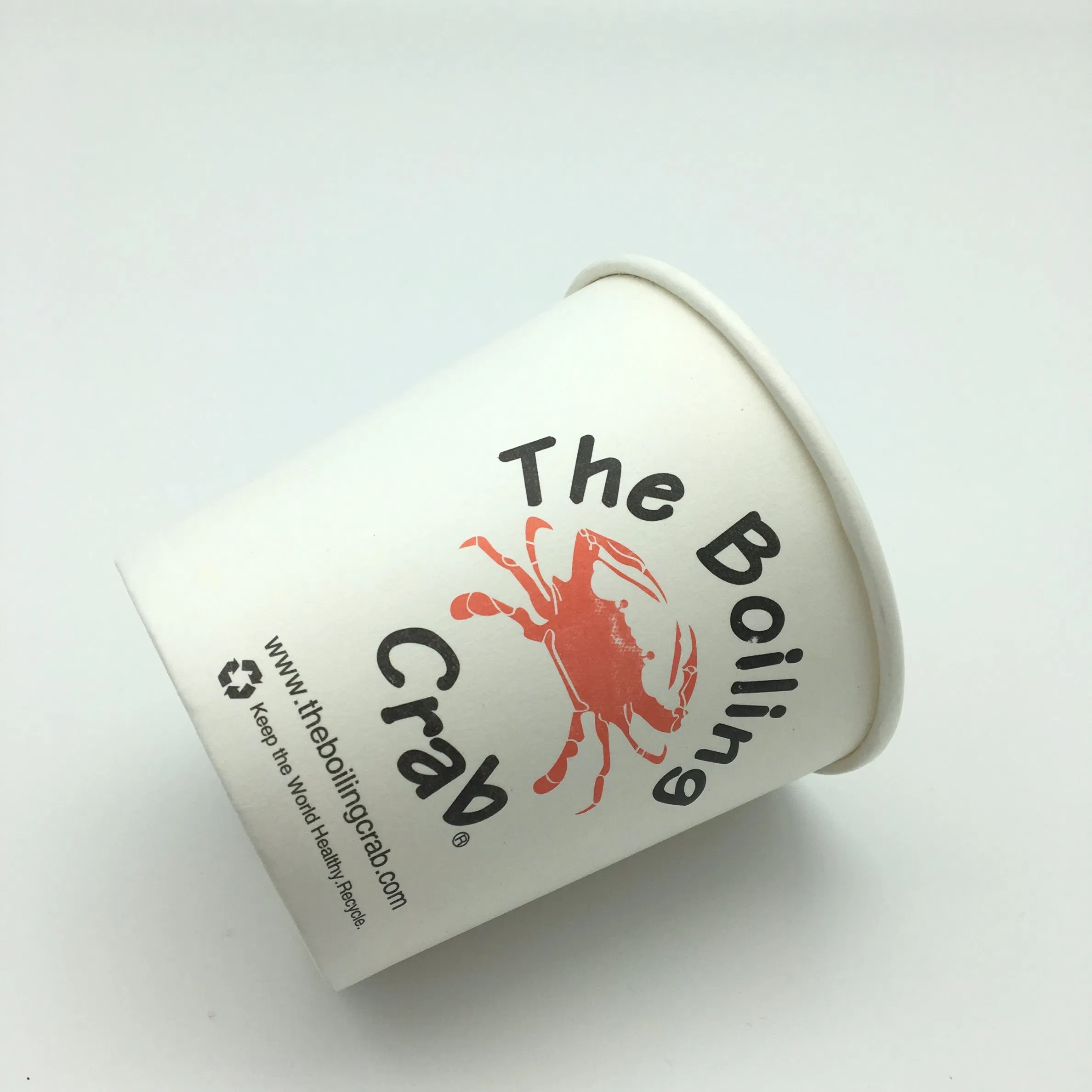 Custom Ice Cream Cups with Dome Lids Available in Multiple Sizes Double PE Coated for Leak and Water Resistance