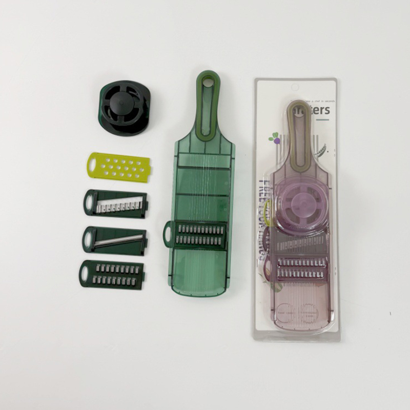 Multifunctional Kitchen Grater Adjustable Thickness PP Stainless Steel Blade Peeler