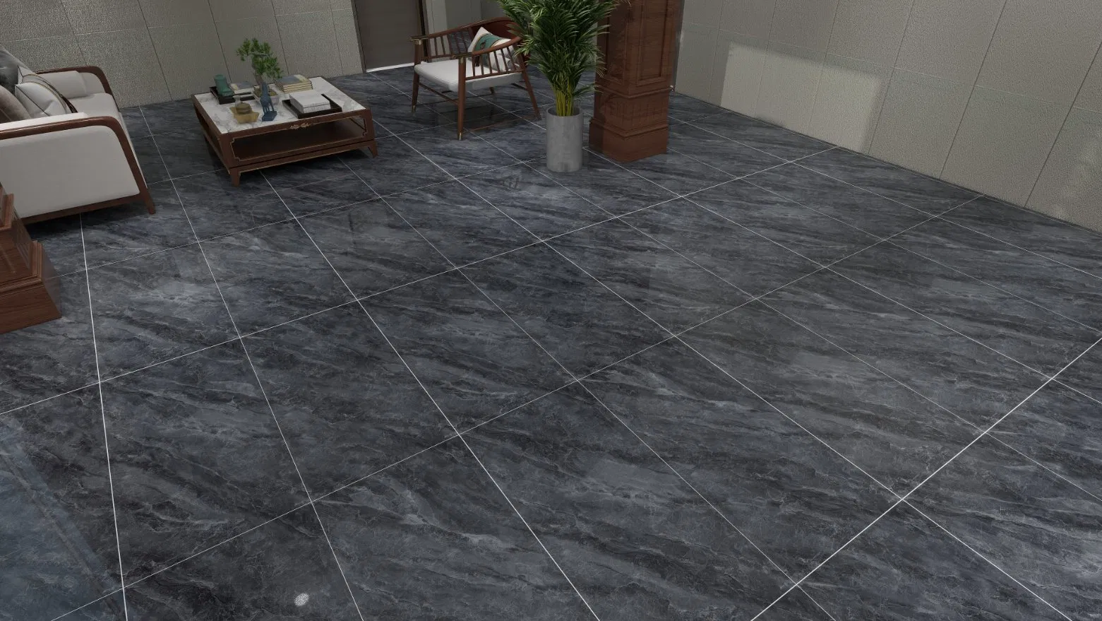 800*800mm Polished Glazed Porcelain Floor Tiles New Arrivals Classic Marble Ceramic Tiles